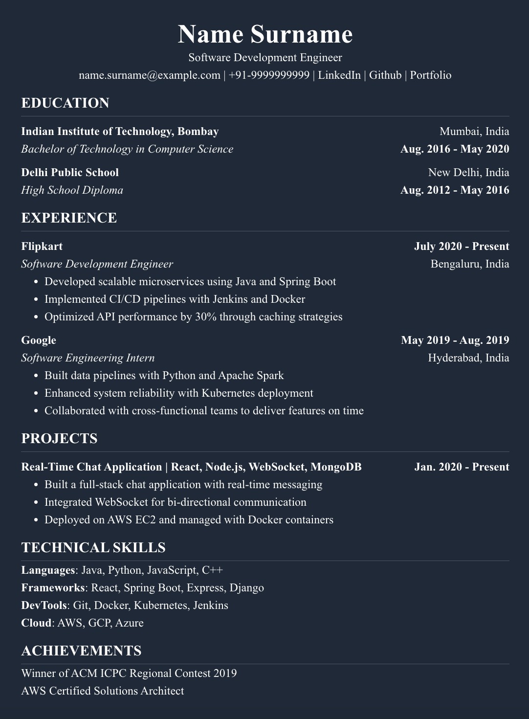 Professional Template